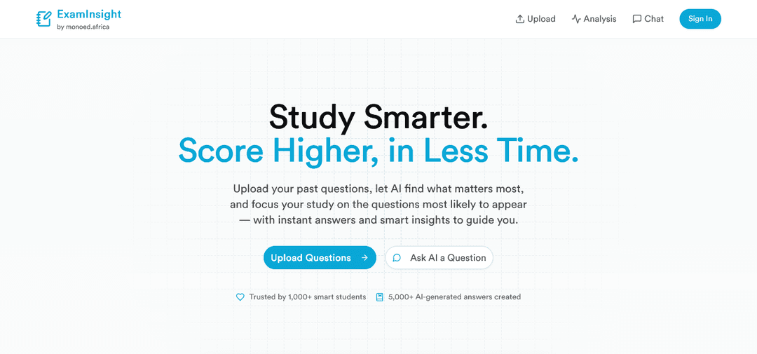 ExamInsight by MonoEd Africa